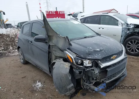 2021 Chevrolet Spark Fwd Ls Automatic z USA, uszkodzony, nr VIN KL8CB6SA8MC731076